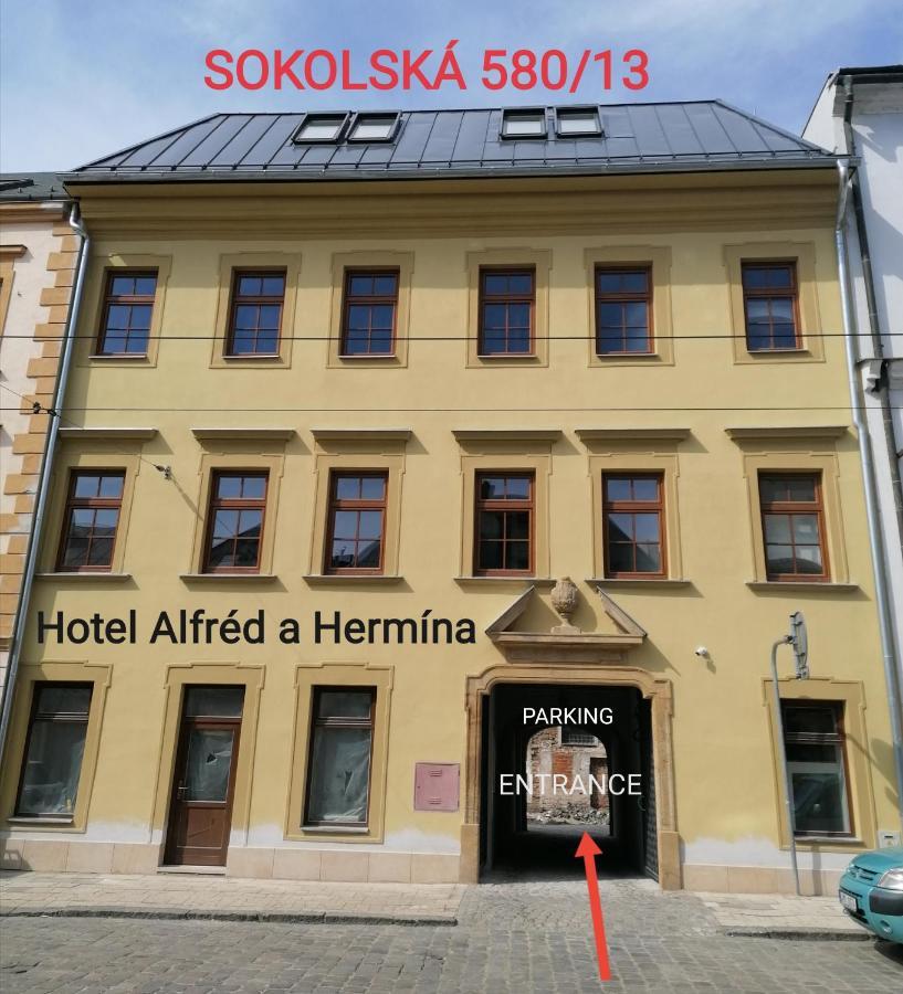 Hotel Alfréd a Hermína Olomouc Exterior foto